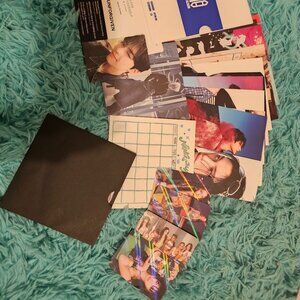 Kpop bundle pcs and postcards and cds